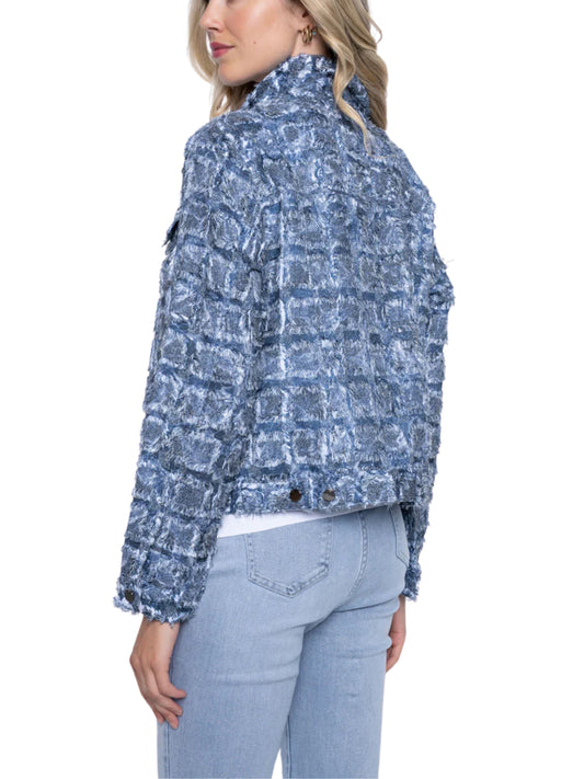 Chaqueta tipo denim