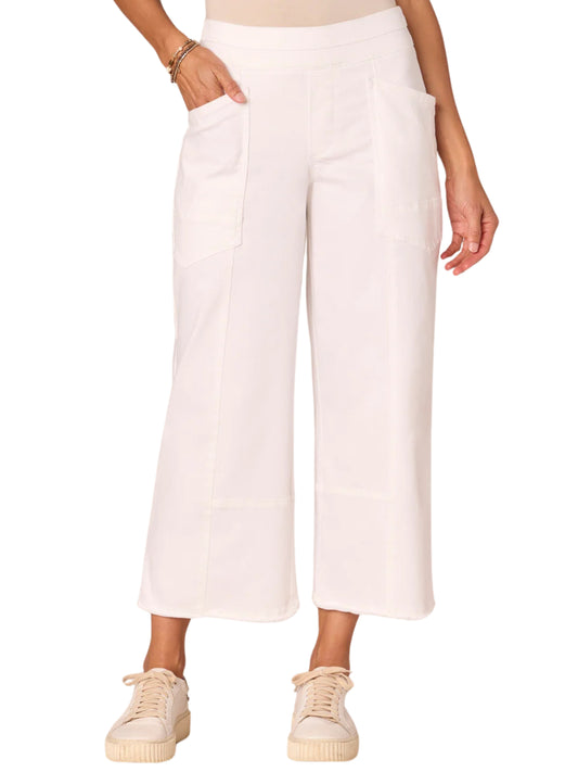 Jeans de pierna amplia.