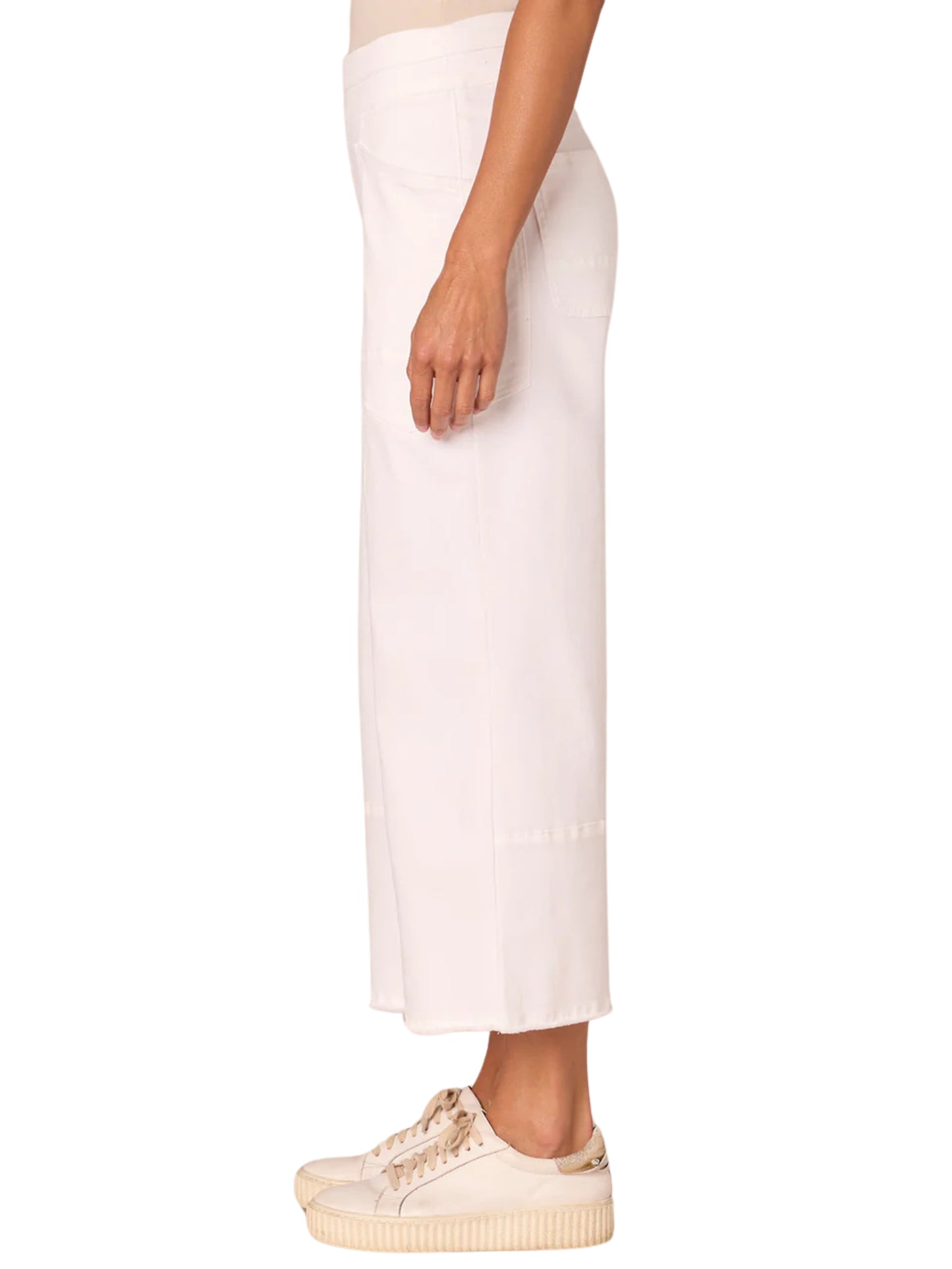 Jeans de pierna amplia.