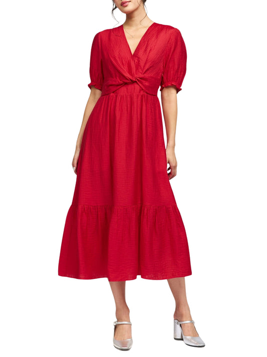 Vestido Midi Manga 3/4