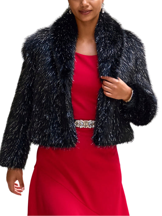 Escorpio Boutique - Abrigo Metálico Efecto Zorro