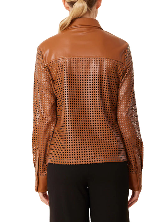 Escorpio Boutique - Blusa Calada en Piel Vegana