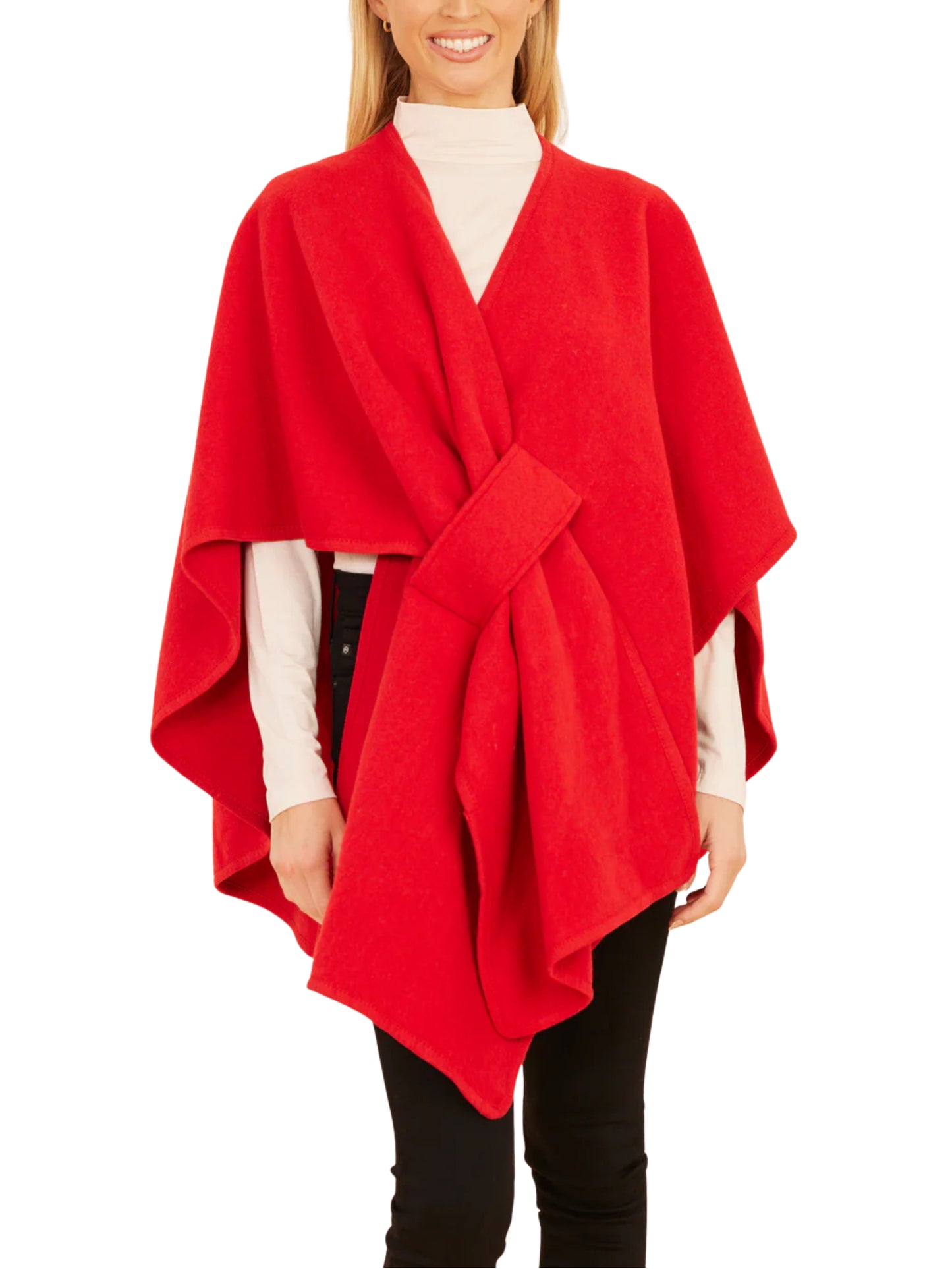 Escorpio Boutique - Poncho con cruce frontal