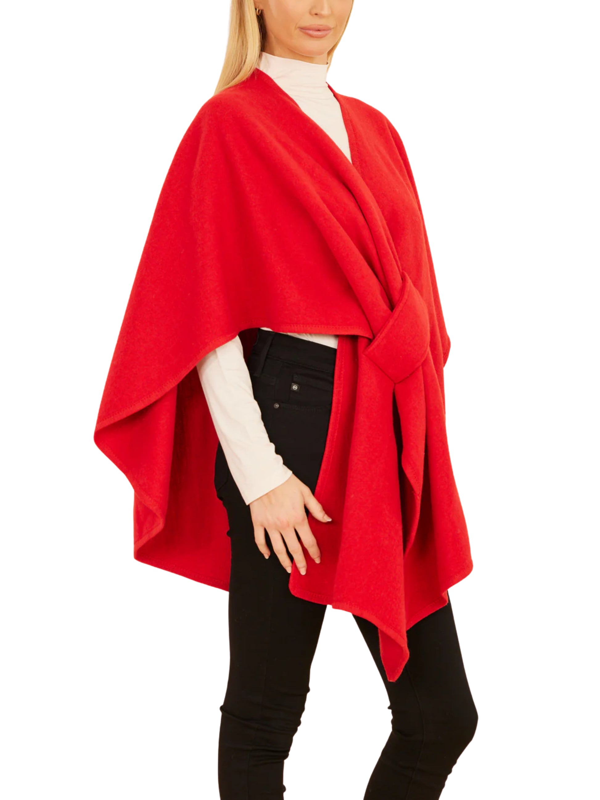 Escorpio Boutique - Poncho con cruce frontal