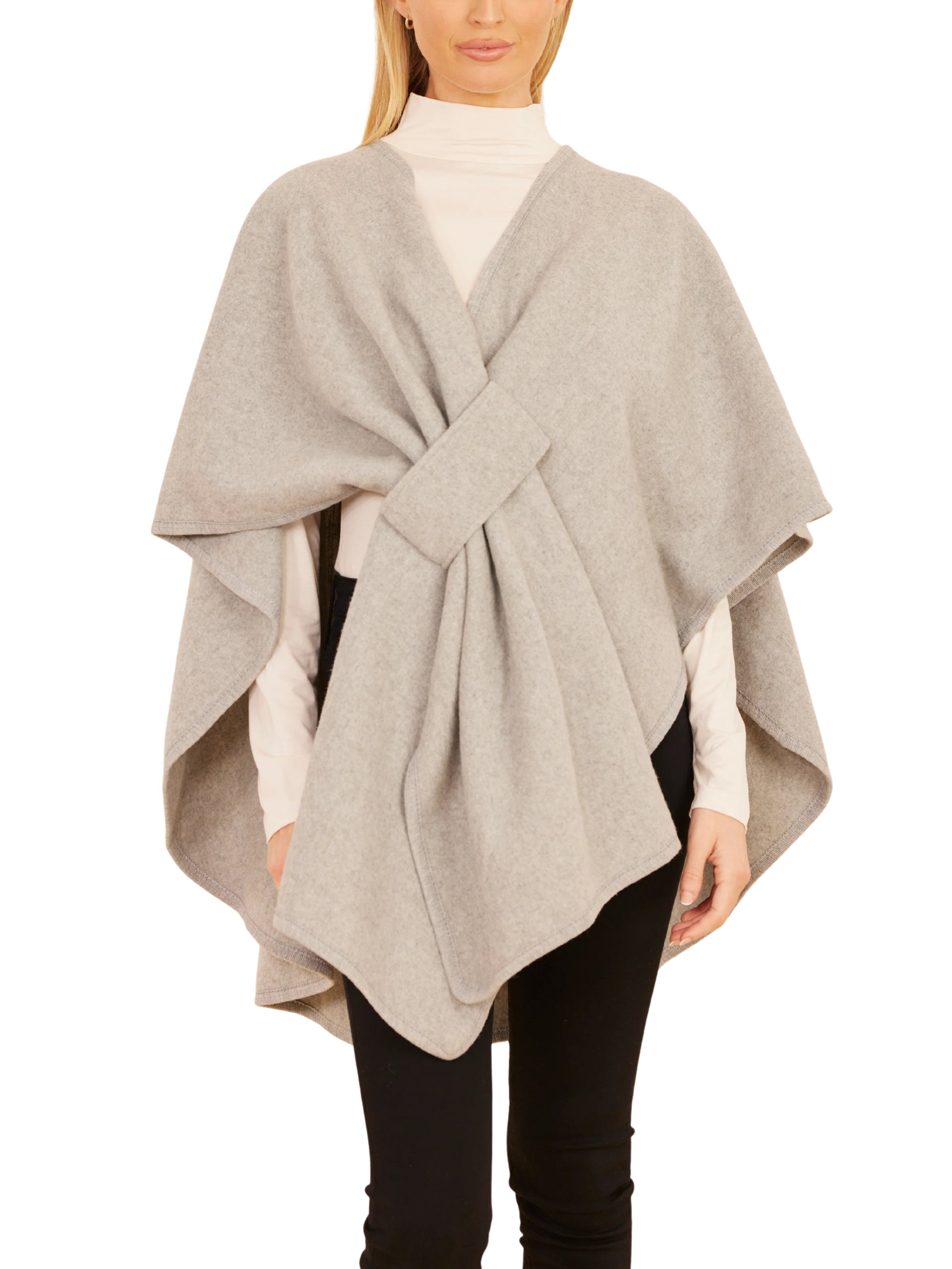 Escorpio Boutique - Poncho con cruce frontal