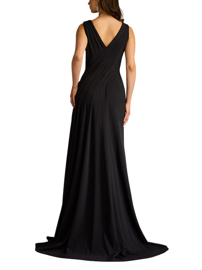 Vestido Largo con flor 3D - Escorpio Boutique