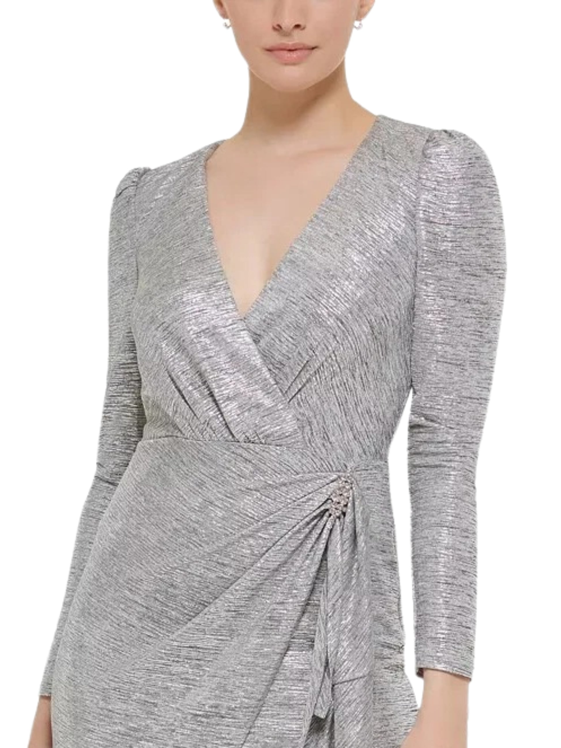 Vestido Corto metálico - Escorpio Boutique