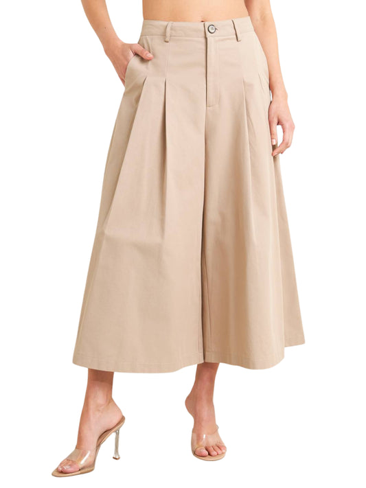 Escorpio Boutique - Pantalón Culotte de Piena Ancha
