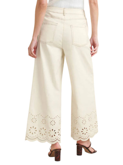 Escorpio Boutique- Conjunto de Mezcilla con Ojillos