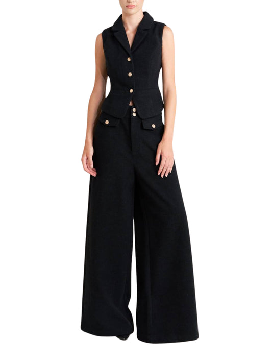 Set de chaleco con pantalon en tweed Escorpio boutique
