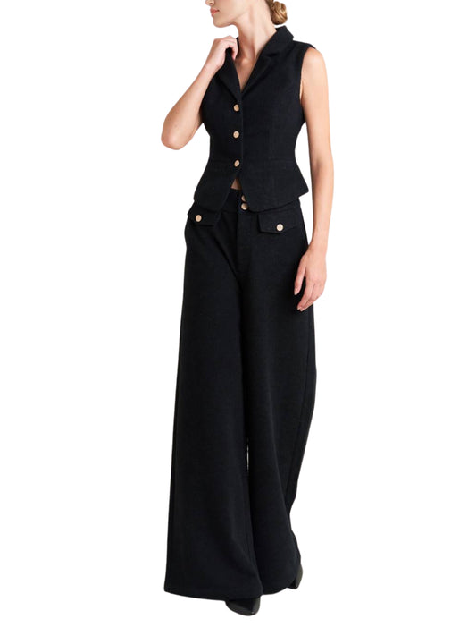Set de chaleco con pantalon en tweed Escorpio boutique