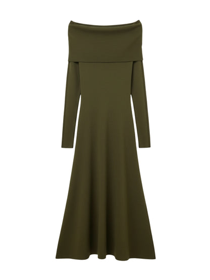 Escorpio Boutique Vestido  ee punto cuelloBardot 