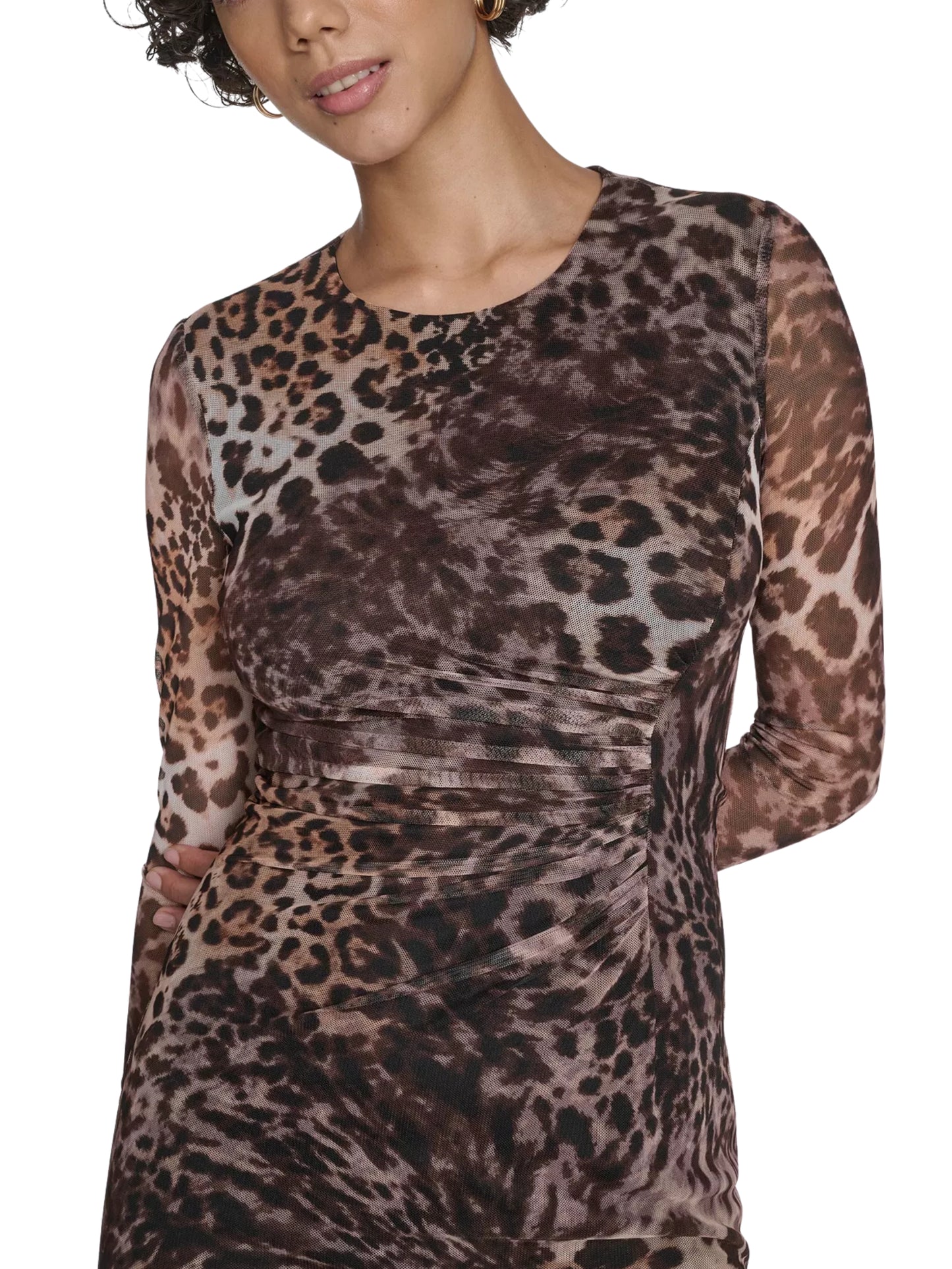 Escorpio Boutique - Vestido Midi Animal Print